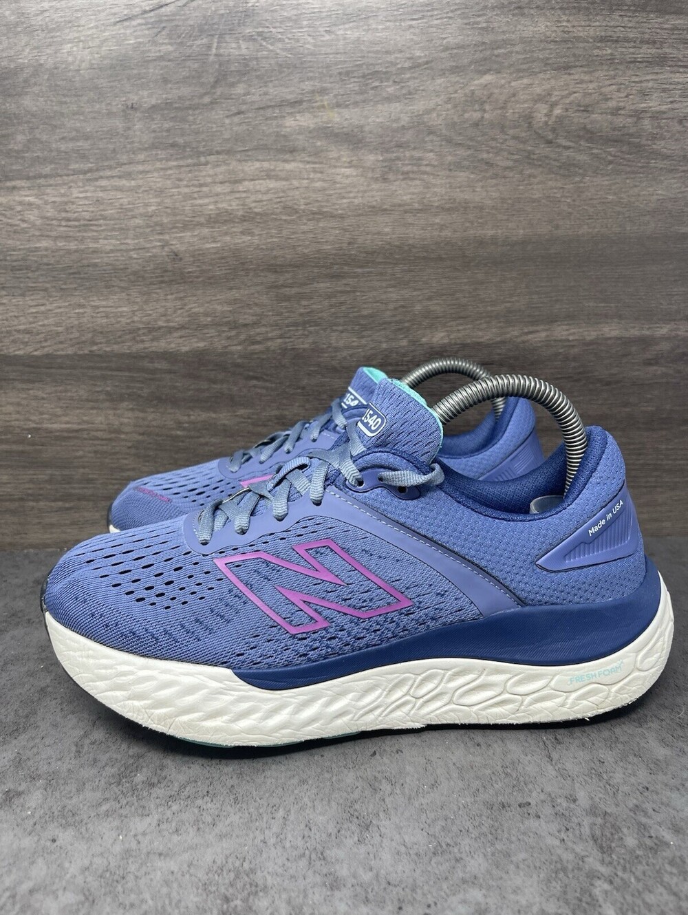 New Balance 1540v4 Womens Size 7.5 Blue Purple Fresh Foam X Running Lot W1540NS4